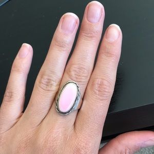 Conch Shell Silver Ring